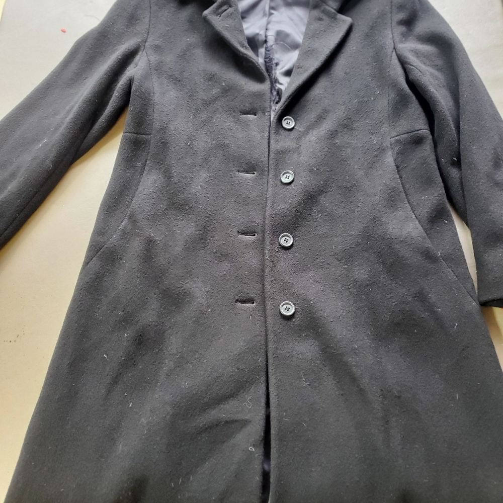 Steve By Searle Black Women's Coat